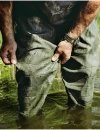 WATERPROOF CHEST WADERS PREMIUM 400P WITH KNEE REINFORCEMENT SBP01