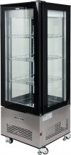 WITRYNA CHŁODNICZA 400L 65x65x190 CZARNA