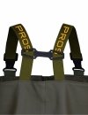 WATERPROOF CHEST WADERS PREMIUM 400P WITH KNEE REINFORCEMENT SBP01