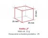 Kostkarka do lodu Hoshizaki IM-45 WNE-HC-25 | 42 kg/24h | chłodzona wodą | kostka sześcian | 25x25x23 mm