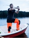 WATERPROOF FLUO THIGH WADERS MAX S5 (SAFETY BOOTS S5 AND KNEE REINFORCEMENT) WRM02 FLUO