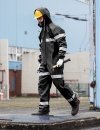 WATERPROOF OVERALLS WITH REFLECTIVE TAPES 104/R