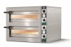 Piec do pizzy elektryczny Cuppone Tiziano | dwukomorowy | 2+2x30 | TZ230/2M