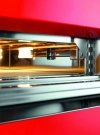 Piec do pizzy elektryczny Cuppone Home HE 400 | jednokomorowy | panel manualny | 400x400 mm | HE400/1 TM/FP | różowy