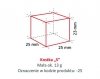 Kostkarka do lodu Hoshizaki IM-65WNE-HC-25 | 57 kg/24h | chłodzona wodą | kostka sześcian | 25x25x23 mm