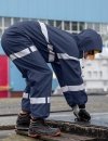Kombinezon wodoochronny z taśmami odblaskowymi 104/R Aj Group - PROS