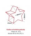 Kostkarka do lodu Hoshizaki IM-65NE-HC-S | 20 kg/24h | chłodzona powietrzem | kostka gwiazdka | 38x23x38 mm