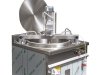 Kocioł warzelny parowy z grzaniem pośrednim | opcja mieszadła | 100 l | zużycie pary ~50 kg/h | 900x900x900 mm | RQLR-101N