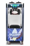 Maszyna do lodów włoskich | automat do lodów soft | nocne chłodzenie | 2 smaki + mix | niebieska | 2x6l | RQ208C-B
