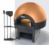 Piec do pizzy neapolitańskiej | Piec obrotowy do pizzy | elektroniczny panel sterowania | 12x30cm | 500 °C | AUGUSTO PR E TOUCH