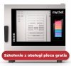 Piec konwekcyjno-parowy elektryczny | piekarniczo-cukierniczy | automatyczny system myjący | 4x600x400 |  7,3 kW | 400 V | Mychef iBake 4E TSC | System TSC - najwyższa stabilność temperatury