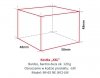 Kostkarka do lodu Hoshizaki IM-65NE-HC-LM Big | 43 kg/24h | chłodzona powietrzem | kostka duża | 48x58x48 mm