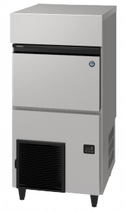 Kostkarka do lodu Hoshizaki KM 140C-HC-W | 138 kg/24h | chłodzona powietrzem | czyszczenie automatyczne | kostka półksiężyc | 38x29x13 mm