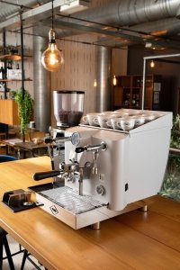 Ekspres kolbowy 2-grupowy | Lollo 2GR White | kolor biały | 4 kW