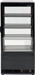 WITRYNA CHŁODNICZA 78L 42x38x96 CZARNA