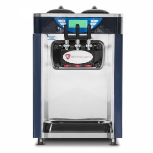Maszyna do lodów włoskich RQBJ188S-B  | niebieska | 2x6 l