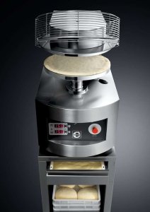 Prasa do ciasta do pizzy Cuppone Pizzaform | ?35-38 cm | 400 placków/h | 4,2 kW | PZF/35DS
