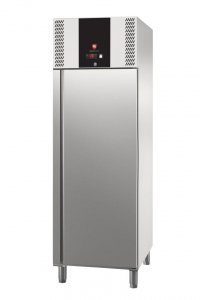 Szafa mroźnicza RQSGLM 700 R  | GN 2/1 | stal nierdzewna | drzwi prawe  | 700 l | 653x842x2040 mm