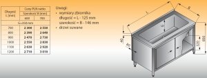 Stół z basenem lo 409 - 1200x600