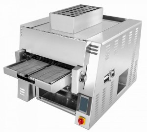 Grill taśmowy | grill automatyczny 2-taśmowy | 13 kW | 300 - 500°C | SET3000