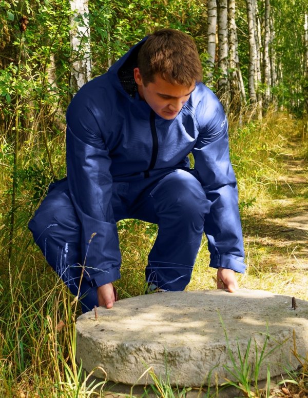Kurtka oddychająca zapinana na zamek bryzgoszczelny 285 Aj Group - PROS	