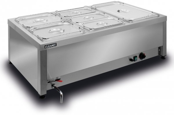 Bemar stołowy bs.11.1 - 3 x 1/1 gn Lozamet