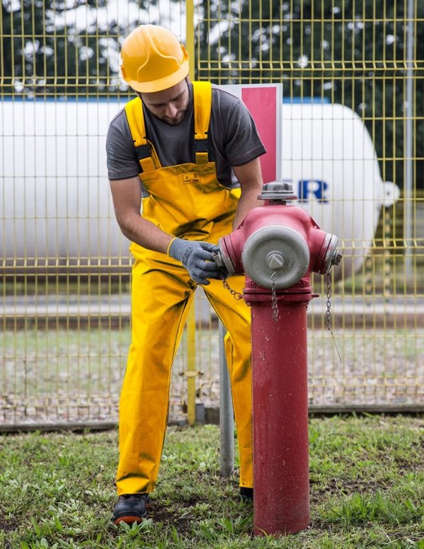 ANTISTATISCHE WASSERSCHUTZLATZHOSE MODELL 001/A