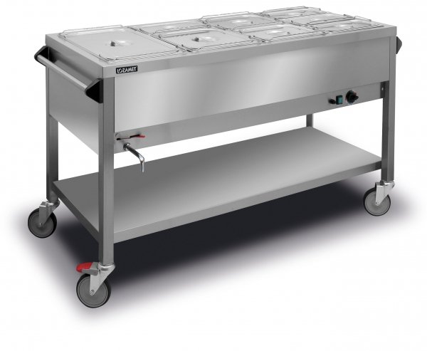 Wózek bemarowy bw.14.5 - 4 x 1/1 gn Lozamet