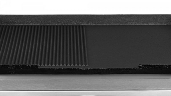 Płyta grillowa gazowa | ryflowano/gładka | 6,4kW | RQG30973