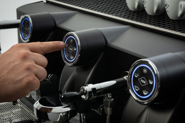 Ekspres kolbowy 3-grupowy | Lollo 3GR Steel | kolor stalowy | 5 kW