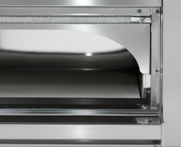 Piec do pizzy elektryczny Cuppone Donatello | dwukomorowy | panel cyfrowy | 6+6x35 | DN635L/2 D
