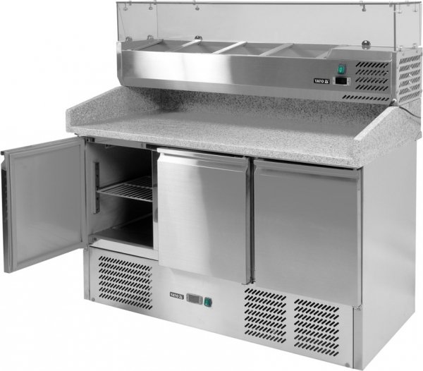 STÓŁ CHŁOD. DO PIZZY 368L 6XGN1/4