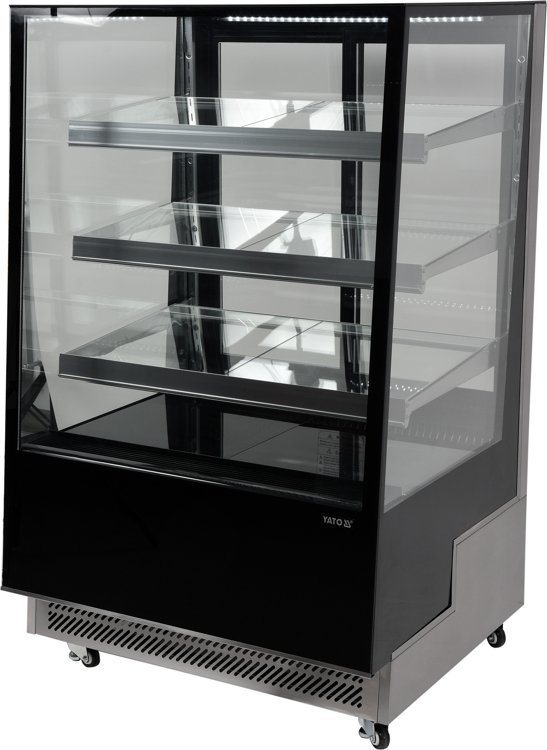 WITRYNA CHŁODNICZA 400L 90x80x144 CZARNA