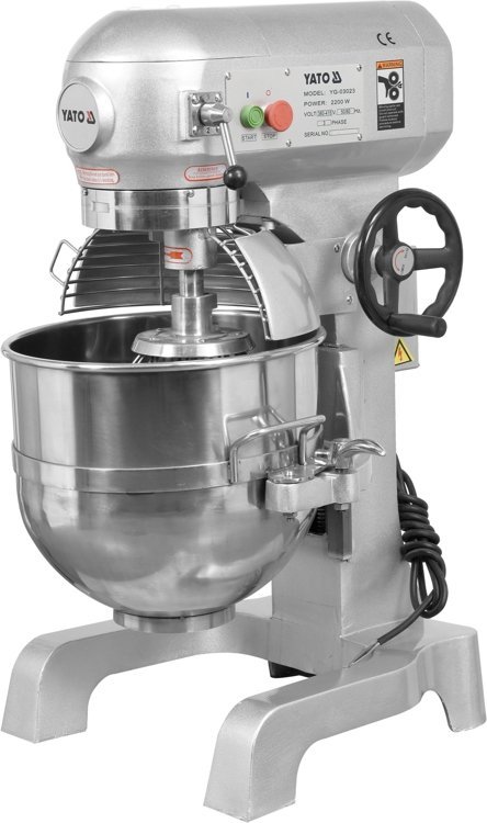 MIKSER PLANETARNY 40L, 3-PRĘDKOŚCI, 2200 W, ZASILANIE 380-415V
