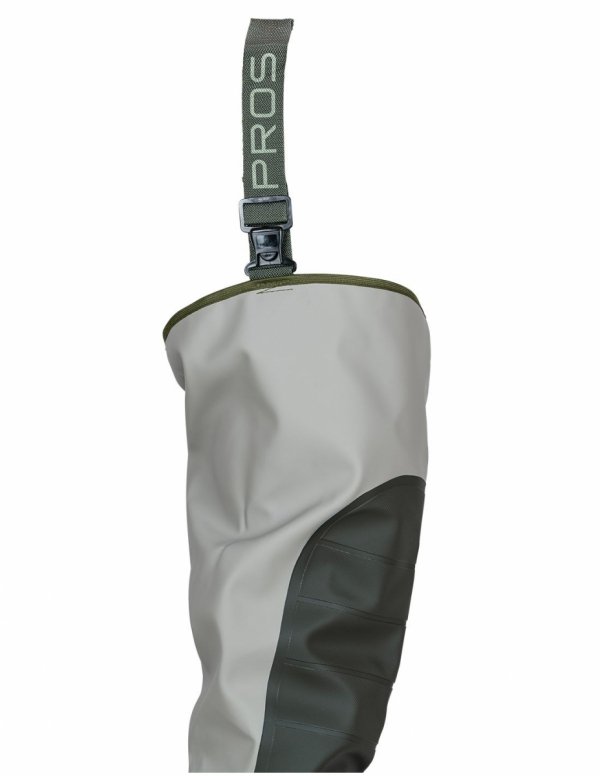 WATERPROOF THIGH WADERS PREMIUM 400P WITH KNEE REINFORCEMENT WRP02