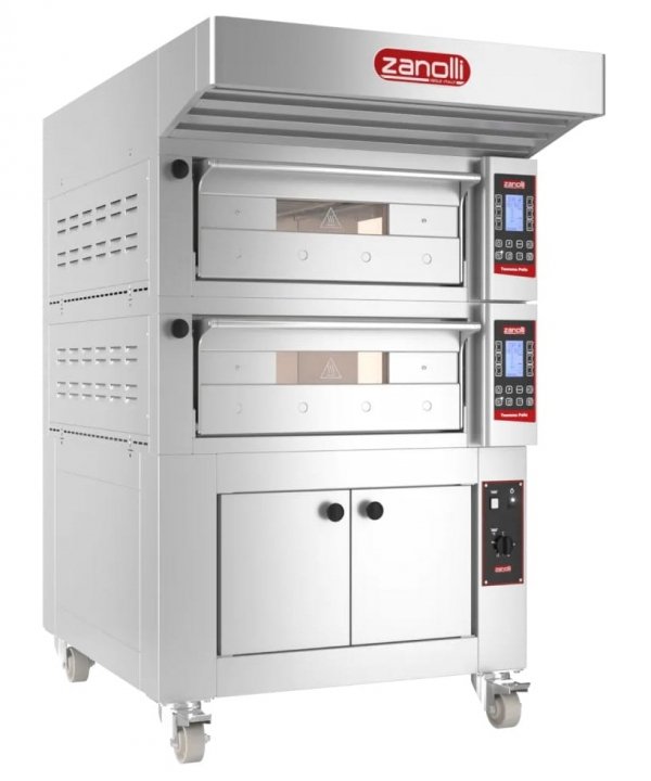 Piec elektryczny piekarniczy 1 komorowy | modułowy | h=26 | 6x400x600 mm | T POLIS 6 / MC26 IoT