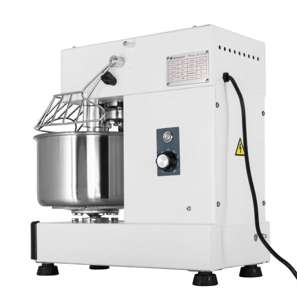 Miesiarka spiralna do ciast ciężkich RQHS 10 litrów | 230V  | 0,65kW