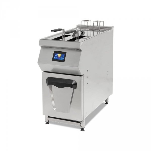 Frytownica automatyczna elektryczna | filtr oleju |  ekran dotykowy | 30 kW | 25l | RQ.PLS.ODFE.010