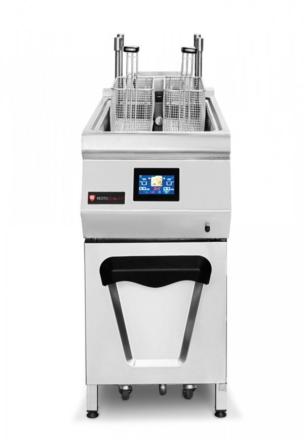 Frytownica automatyczna elektryczna | filtr oleju |  ekran dotykowy | 30 kW | 25l | RQ.PLS.ODFE.010