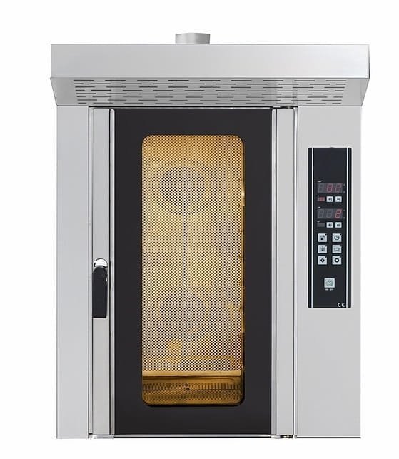Gazowy piec piekarniczy | modułowy | konwekcyjno-parowy | 9x 400x600 | 14 kW | PM-G-9