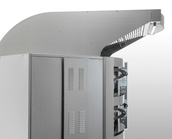 Okap do pieca do pizzy Caravaggio CR835 | KCR835NT | bez wyciągu