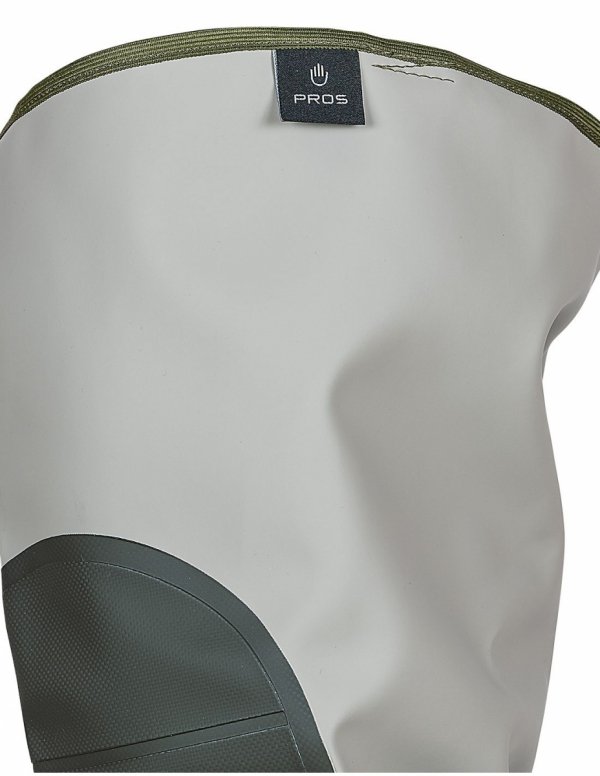 WATERPROOF THIGH WADERS PREMIUM 400P WITH KNEE REINFORCEMENT WRP02