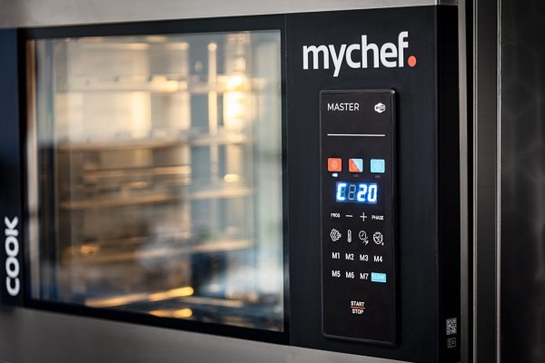Piec konwekcyjno-parowy elektryczny | automatyczny system myjący | 10xGN2/1 | 27,9 kW | 400 V | Mychef COOK MASTER 102E TSC | System TSC- najwyższa stabilność temperatury