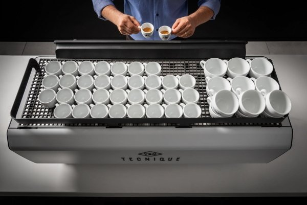 Ekspres kolbowy do kawy Tecnique HX 2GR White | 2-grupowy