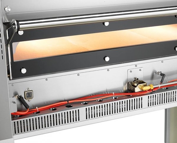 Piec do pizzy Cuppone Giorgione | GR635L/1D | gazowy | 6x36 cm | 18,5 kW | 1590x1130x810 mm