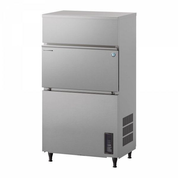 Kostkarka do lodu Hoshizaki IM-130WPE-U | 116 kg/24h | chłodzona wodą | sanityzacja UVC | kostka sześcian | 28x28x32 mm