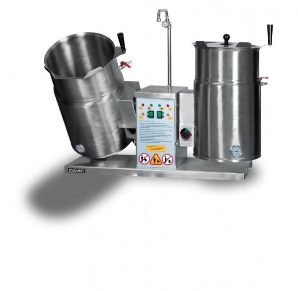 ELECTRIC TILTING BOILING PANS SET OF TWO KEP-30.1x2