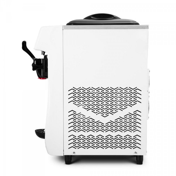 Maszyna do lodów włoskich | automat do lodów soft | 1 smak | pompa napowietrzająca | nocne chłodzenie | duży wyświetlacz | nastawna | 6l