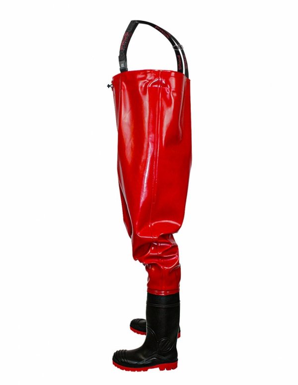 Spodniobuty STRONG 1000 g/m2 w kolorze czerwonym 