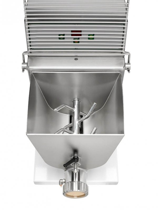 Maszynka do makaronu z nożem odcinającym  | system chłodzenia wodą | 13 kg/h | wsad 3,5 kg ciasta | PF40EN